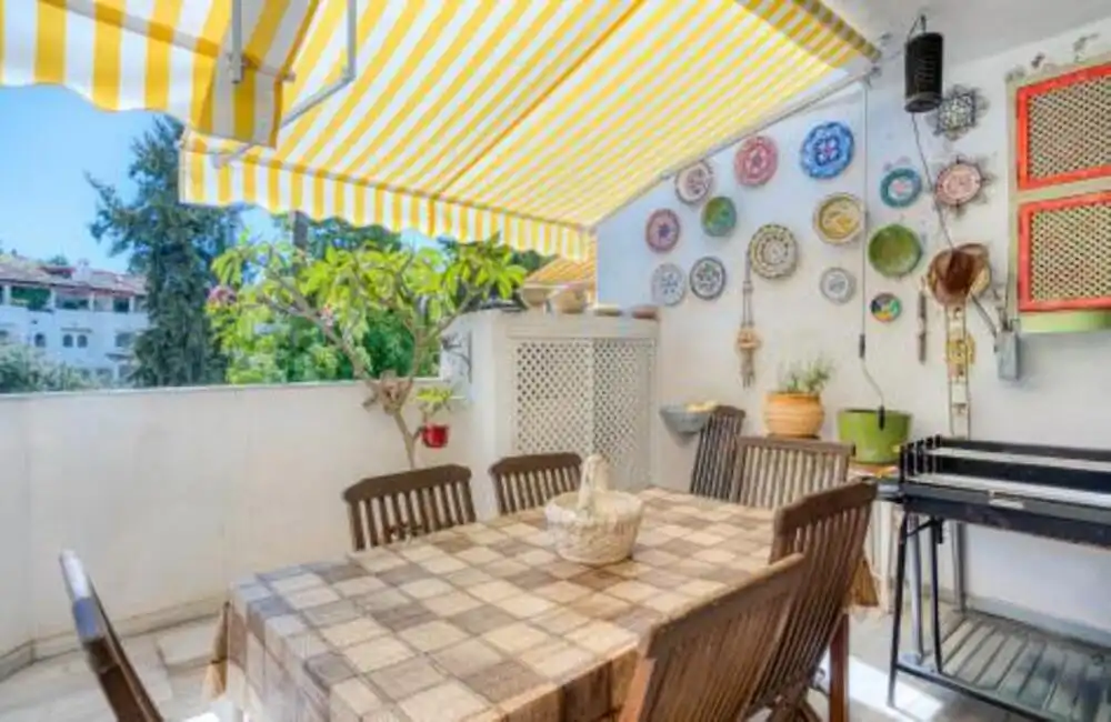 Terraza de Apartamento en venta en Marbella con Aire acondicionado, Terraza y Piscina