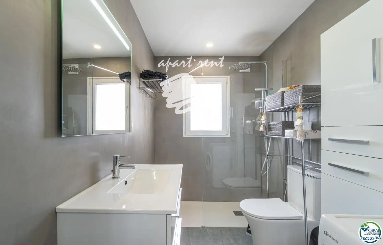 Baño de Casa o chalet en venta en Roses con Aire acondicionado, Calefacción y Terraza