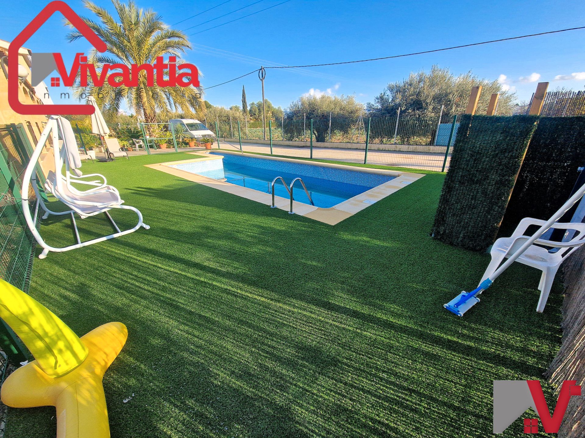 Swimming pool of House or chalet for sale in Lorca  with Air Conditioner, Heating and Private garden