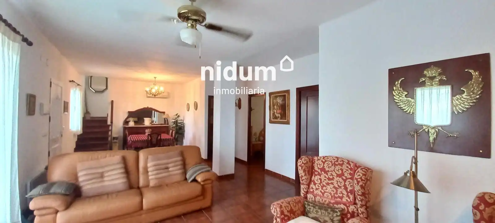 Sala d'estar de Casa o xalet en venda en El Genovés amb Aire condicionat, Traster i Piscina