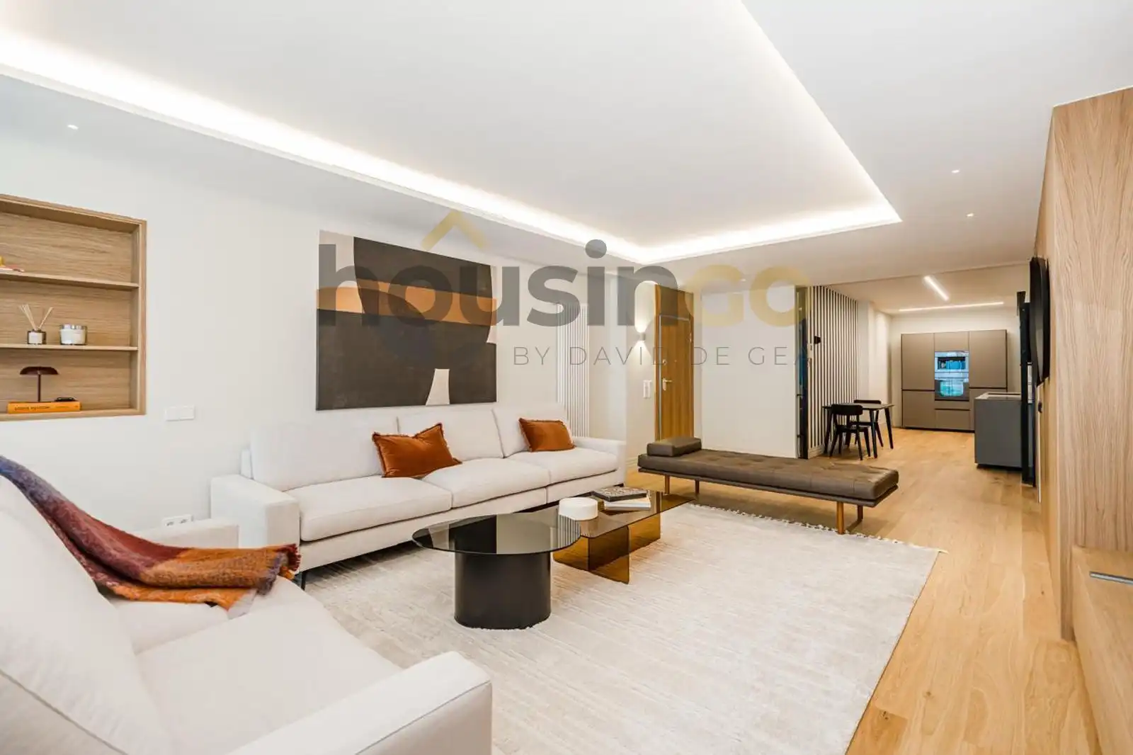 Sala de estar de Piso en venta en Madrid con Aire acondicionado, Calefacción y Amueblado