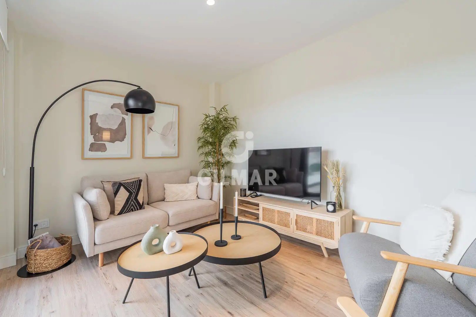 Sala de estar de Ático en venta en Madrid con Calefacción, Jardín privado y Trastero