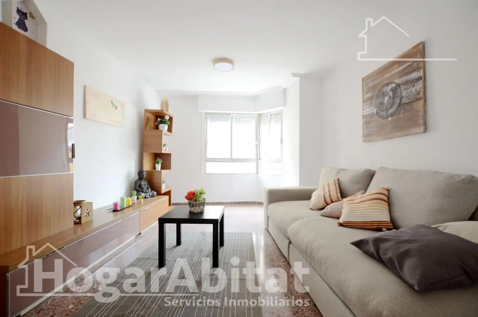 Sala de estar de Piso en venta en Tavernes de la Valldigna