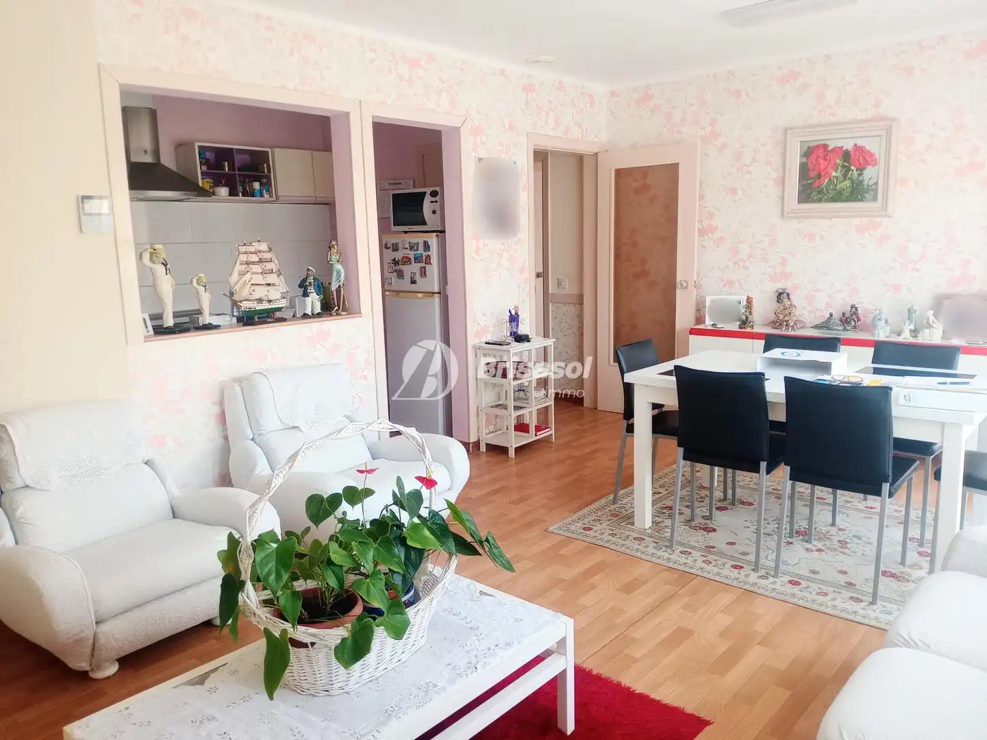 Sala de estar de Piso en venta en Cambrils con Aire acondicionado, Parquet y Balcón