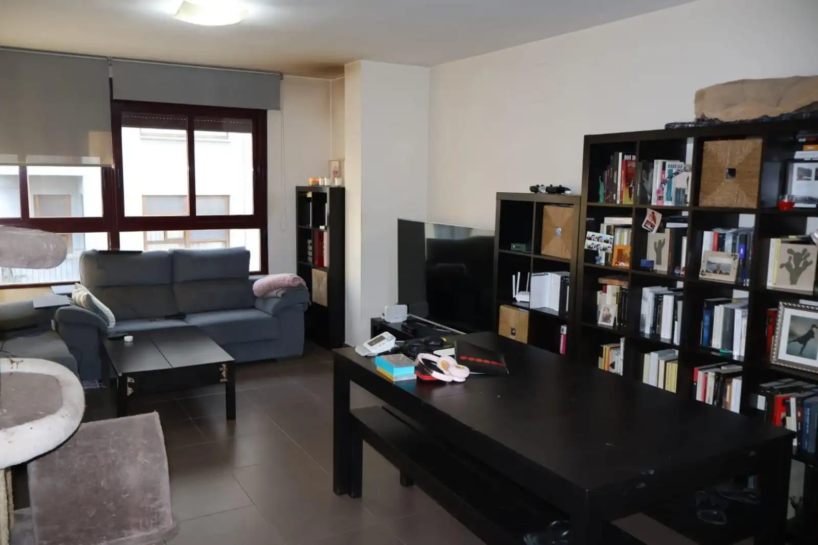 Living room of Attic for sale in Castellón de la Plana / Castelló de la Plana  with Air Conditioner, Heating and Terrace