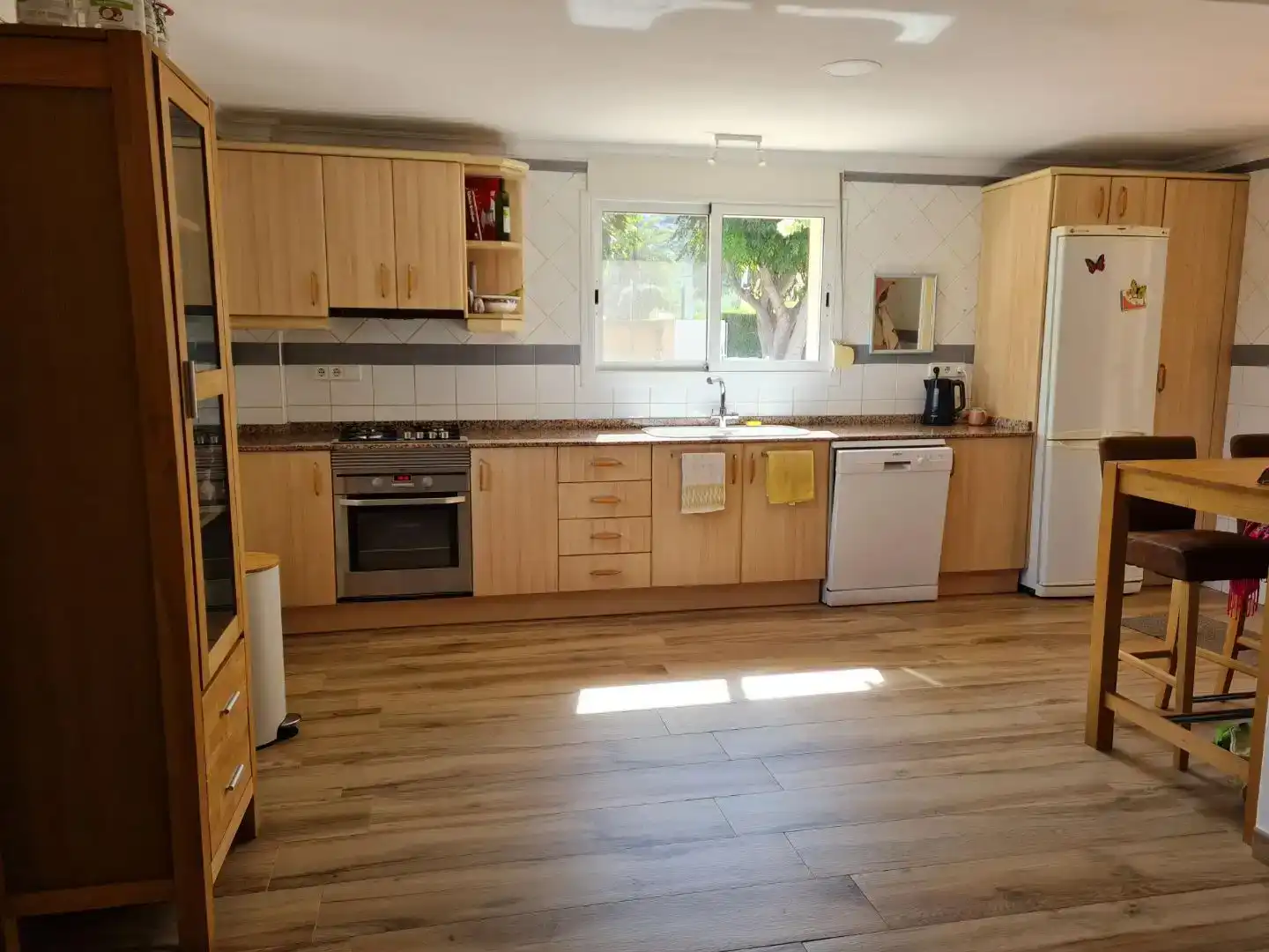 Cocina de Finca rústica en venta en Pedreguer con Aire acondicionado, Jardín privado y Balcón