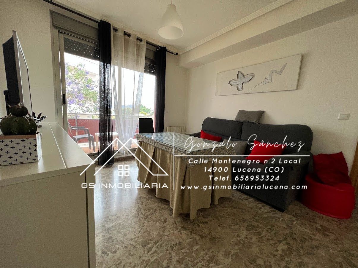 Living room of Flat for sale in Lucena  with Air Conditioner, Heating and Terrace