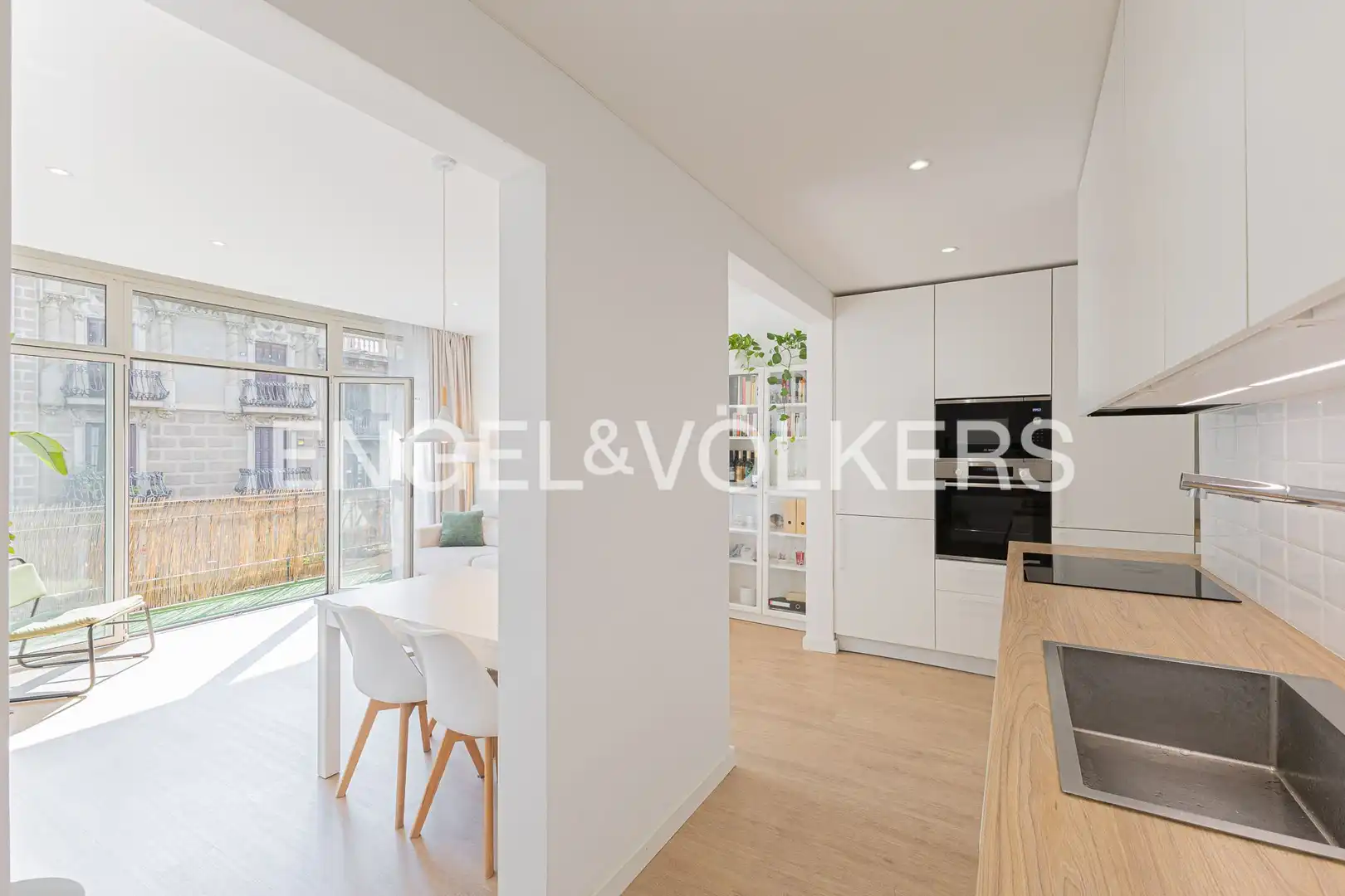 Cocina de Piso en venta en Barcelona con Aire acondicionado, Calefacción y Parquet