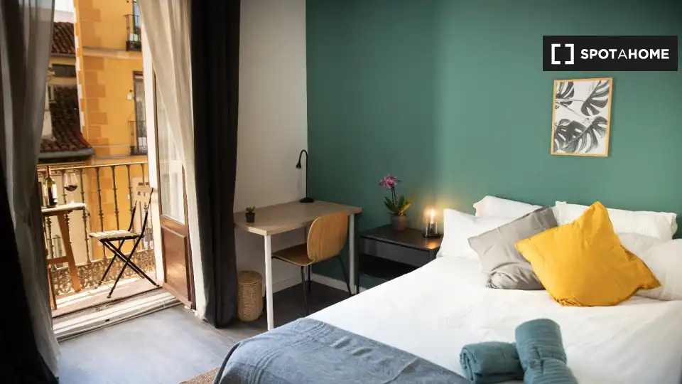 Habitación de Piso para compartir en Madrid con Aire acondicionado, Calefacción y Terraza