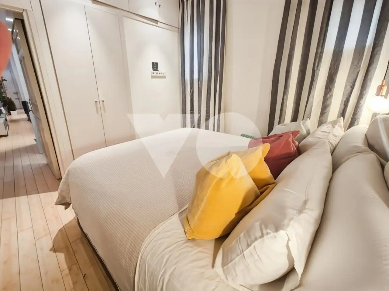 Schlafzimmer von Wohnungen zum Verkauf in Madrid mit Heizung und Möbliert