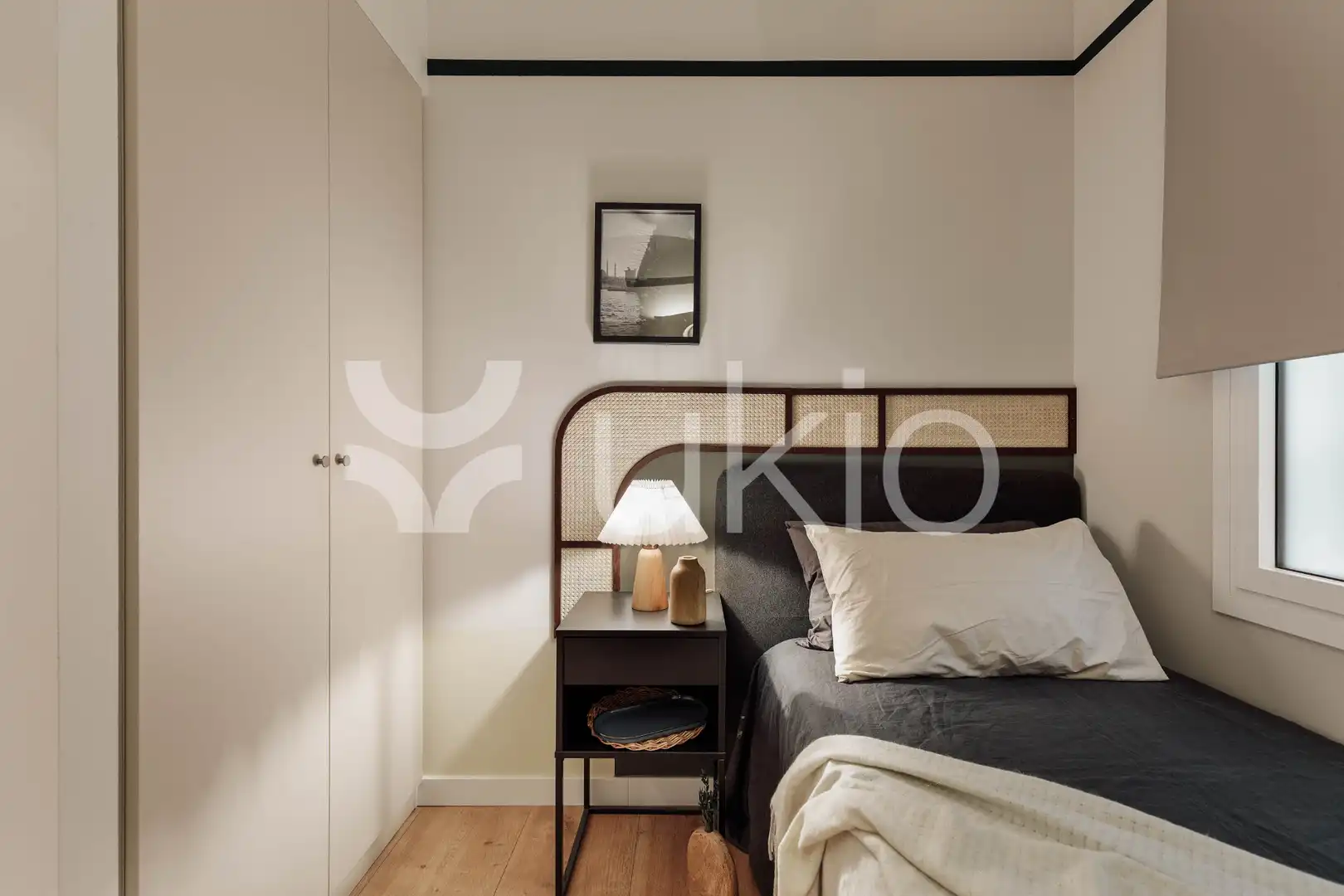 Bedroom of Apartments for rent in Barcelona  with Air Conditioner, Heating and Terrace