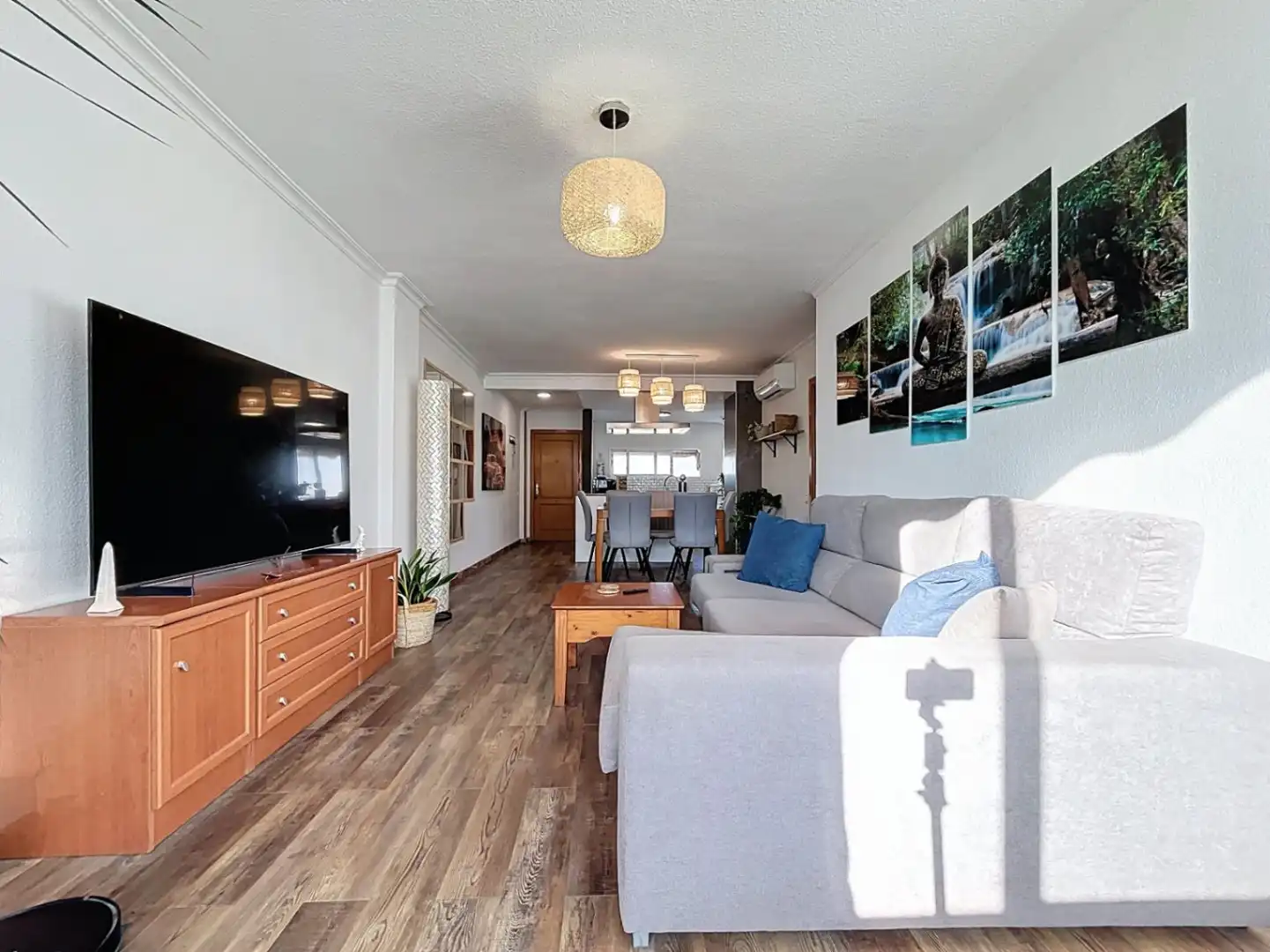 Living room of Flat for sale in L'Alfàs del Pi  with Air Conditioner, Heating and Terrace