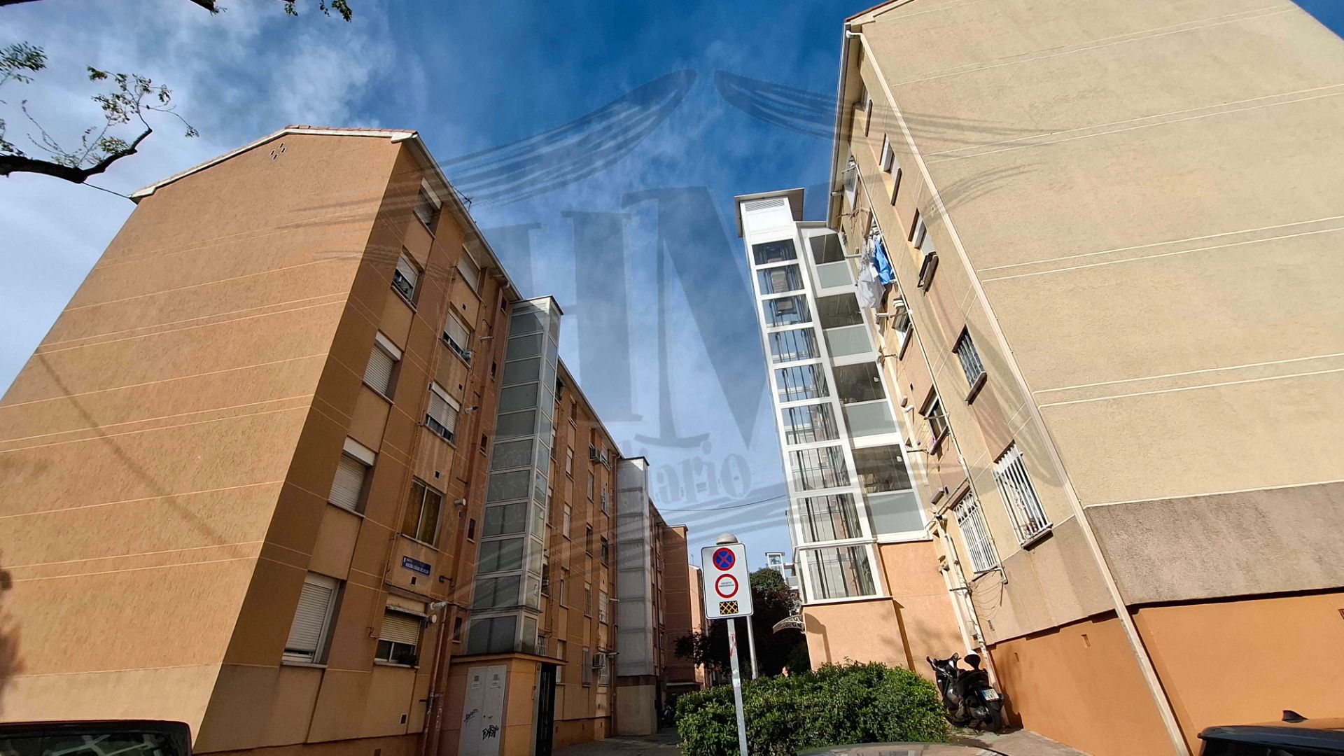 Exterior view of Flat for sale in  Madrid Capital  with Air Conditioner, Heating and Parquet flooring