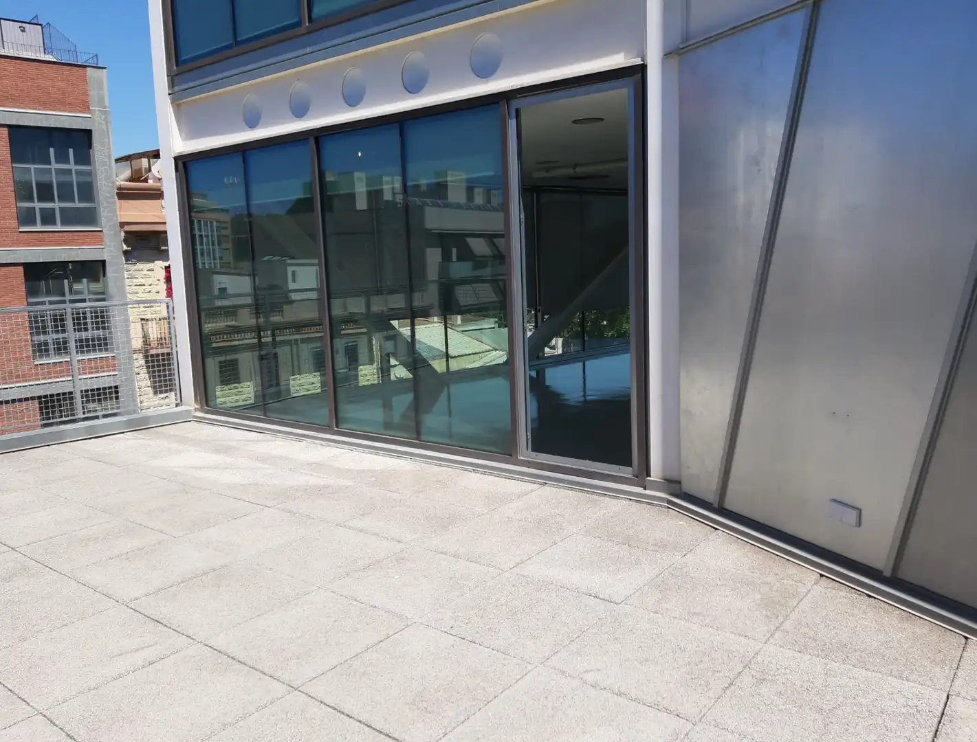 Vista exterior de Oficina de alquiler en Barcelona con Aire acondicionado, Calefacción y Terraza