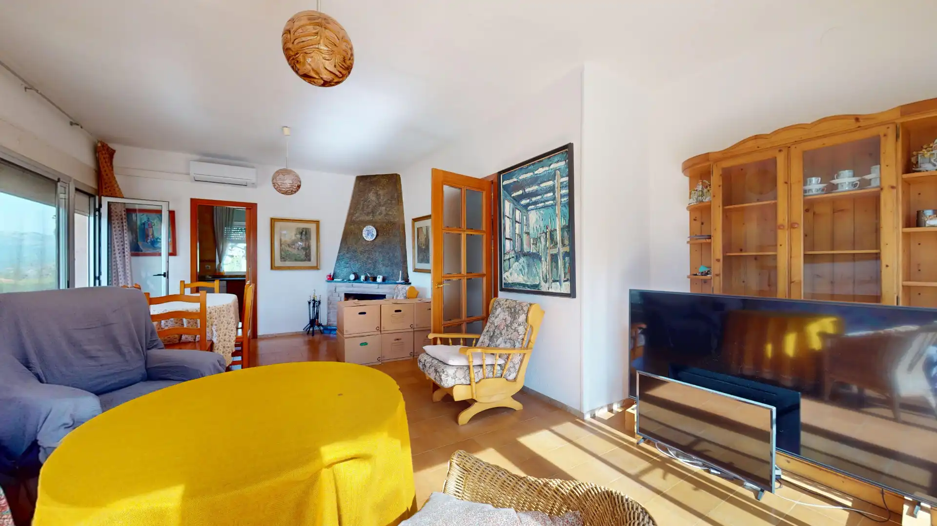 Living room of Houses for sale in Tortosa  with Heating, Private garden and Terrace