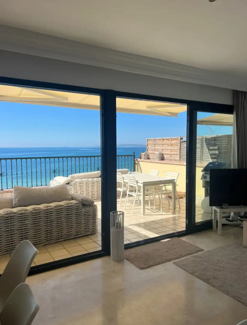 Balcony of Attic for rent in  Palma de Mallorca  with Air Conditioner, Heating and Private garden