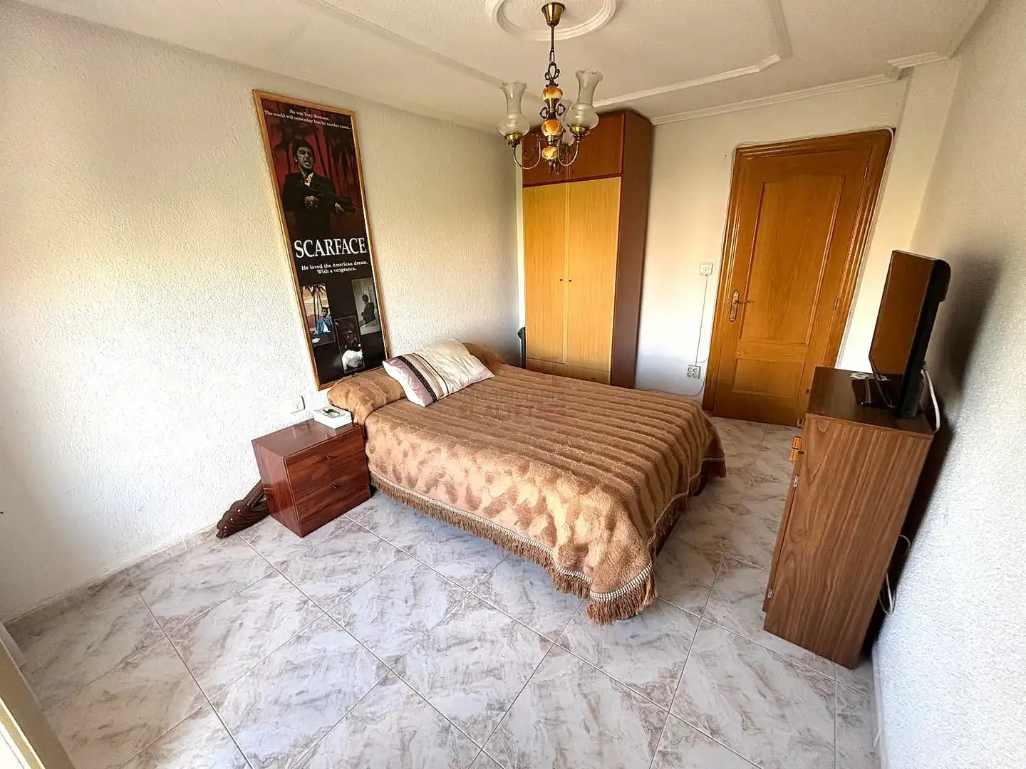 Bedroom of Flat for sale in Elche / Elx  with Furnished, Oven and Balcony