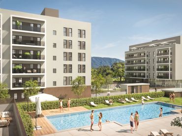 Neubau-Wohnung mit Aufzug zum Verkauf in Calle Primer de Maig