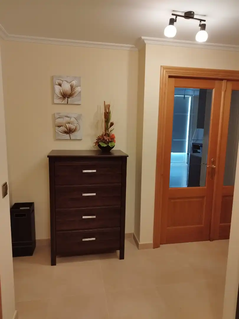 Dormitori de Apartament de lloguer en Foz amb Calefacció, Moblat i Forn