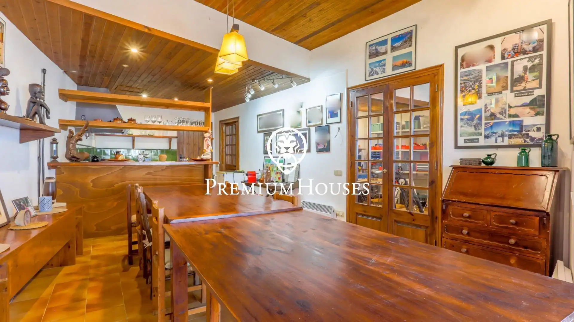 Comedor de Casa o chalet en venta en Mataró con Aire acondicionado, Calefacción y Jardín privado