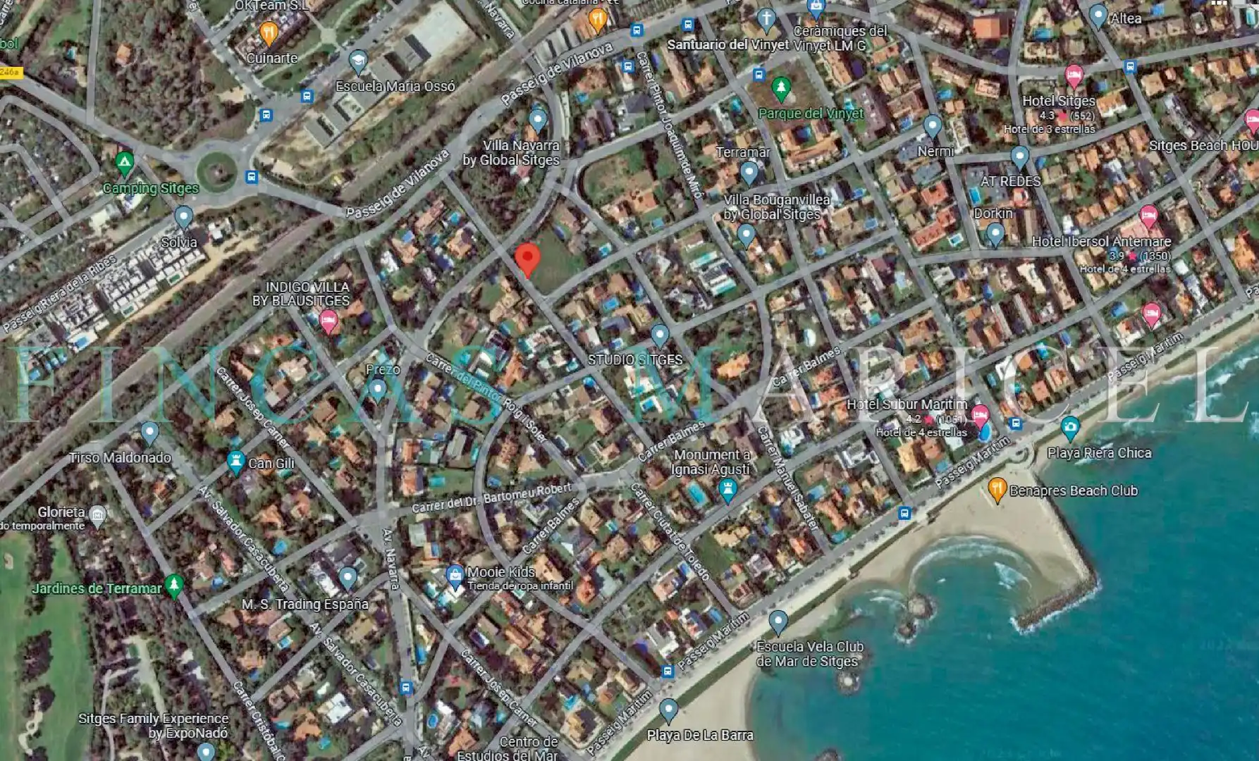 Exterior view of Residential for sale in Sitges