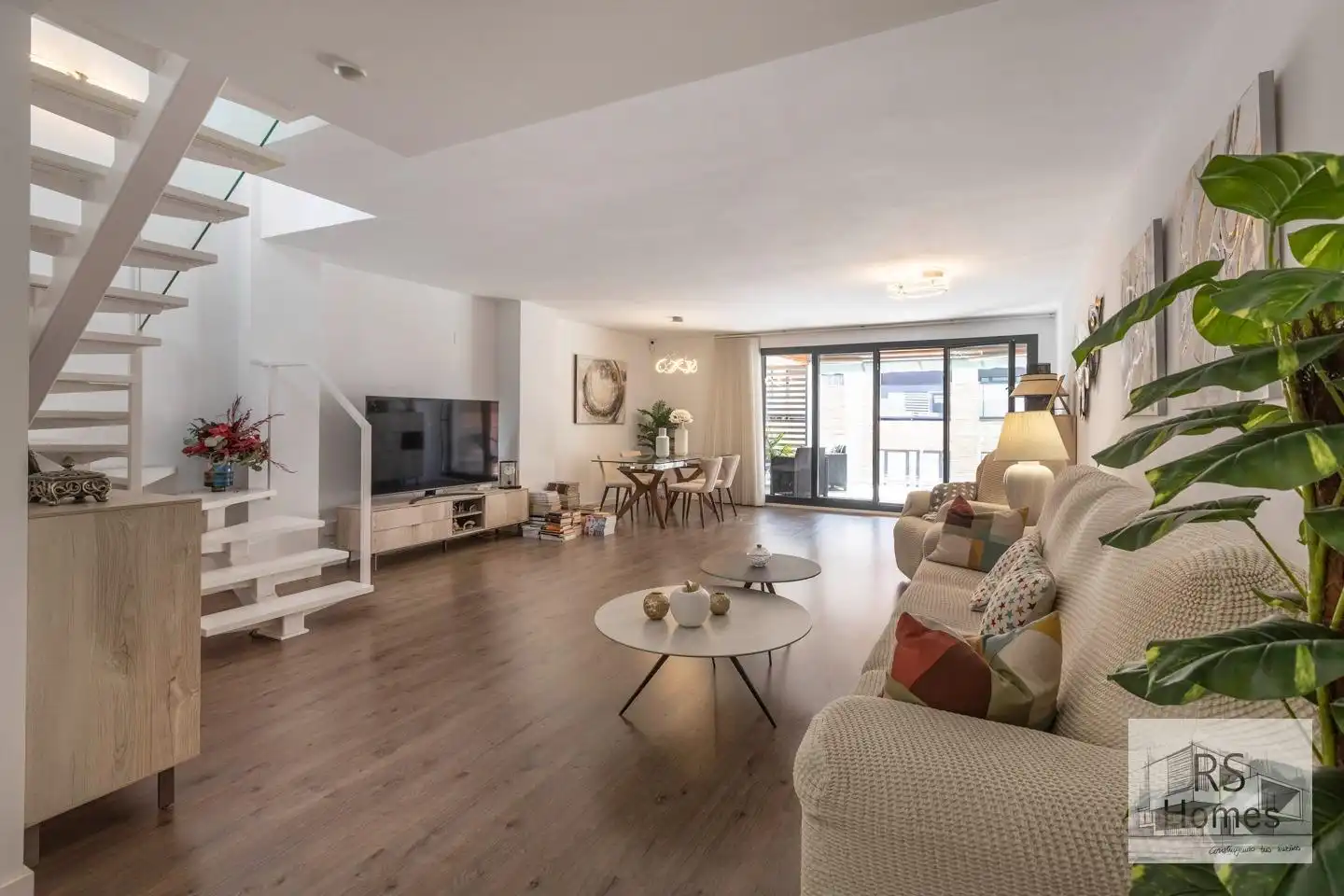 Living room of Attic for sale in L'Eliana  with Terrace and Alarm