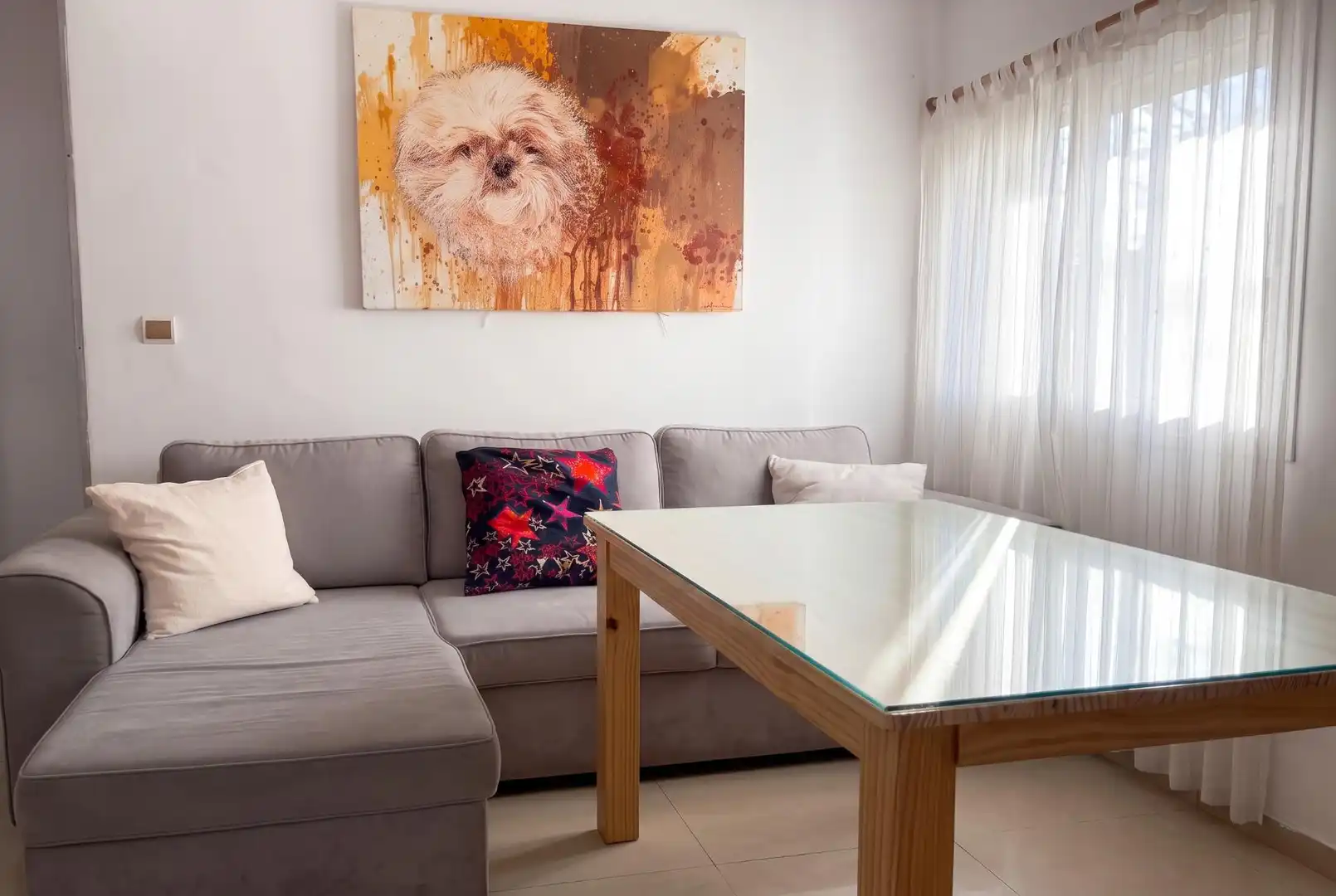 Sala de estar de Piso en venta en Macarena