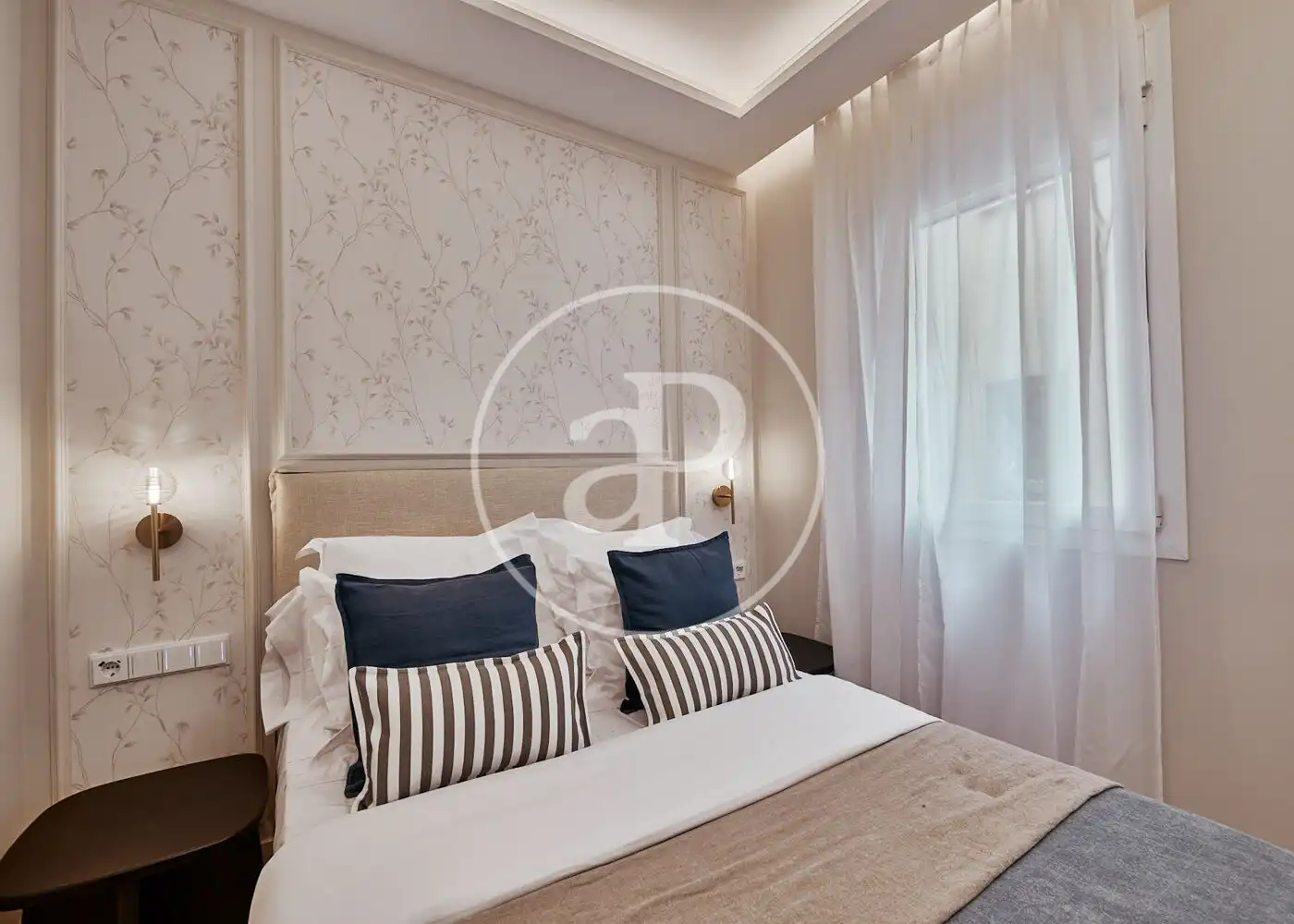 Schlafzimmer von Wohnung zum Verkauf in Madrid mit Klimaanlage, Heizung und Möbliert