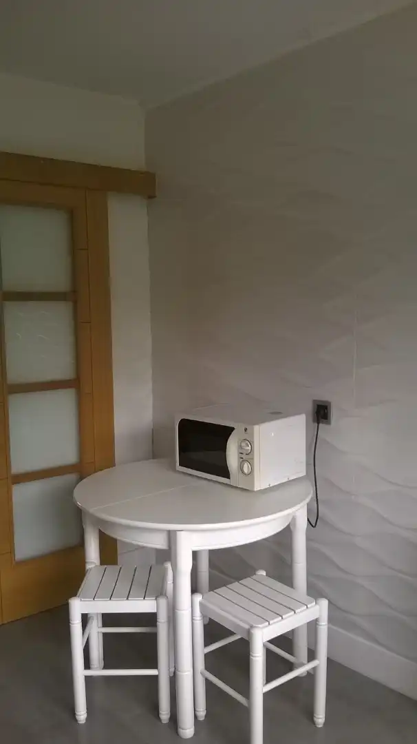 Cocina de Piso de alquiler en Santiago de Compostela  con Calefacción, Amueblado y Horno