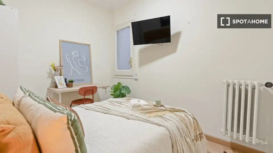 Habitación de Piso para compartir en Barcelona con Aire acondicionado, Calefacción y Terraza