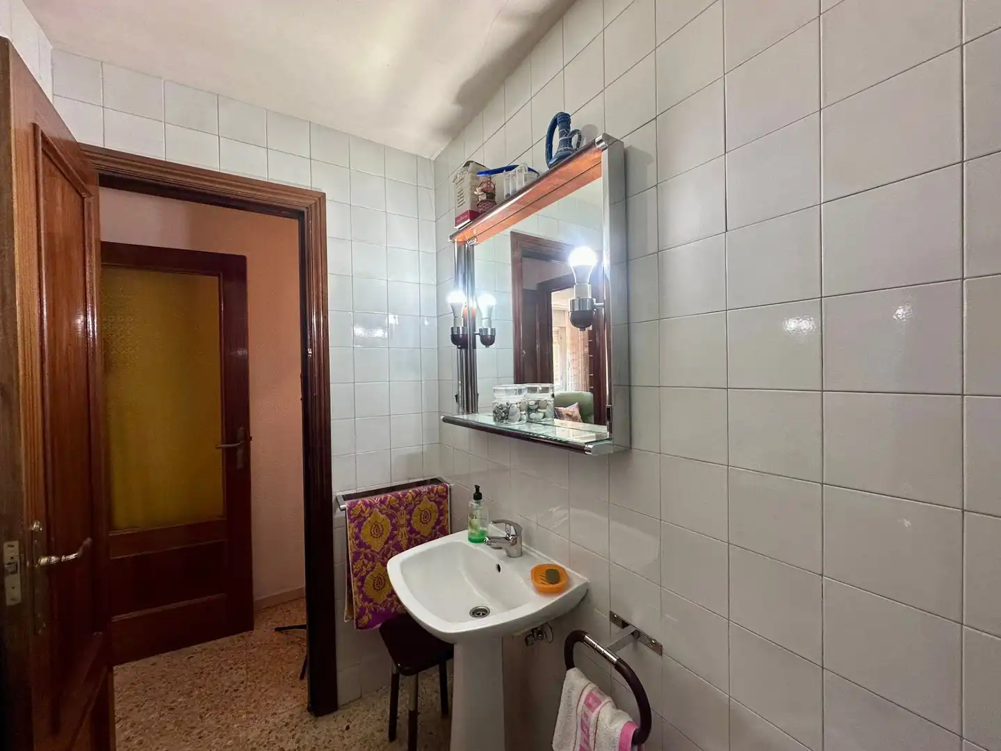 Badezimmer von Wohnung zum Verkauf in Madrid mit Heizung