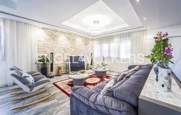 Sala de estar de Casa o chalet de alquiler en Riba-roja de Túria con Aire acondicionado, Calefacción y Jardín privado