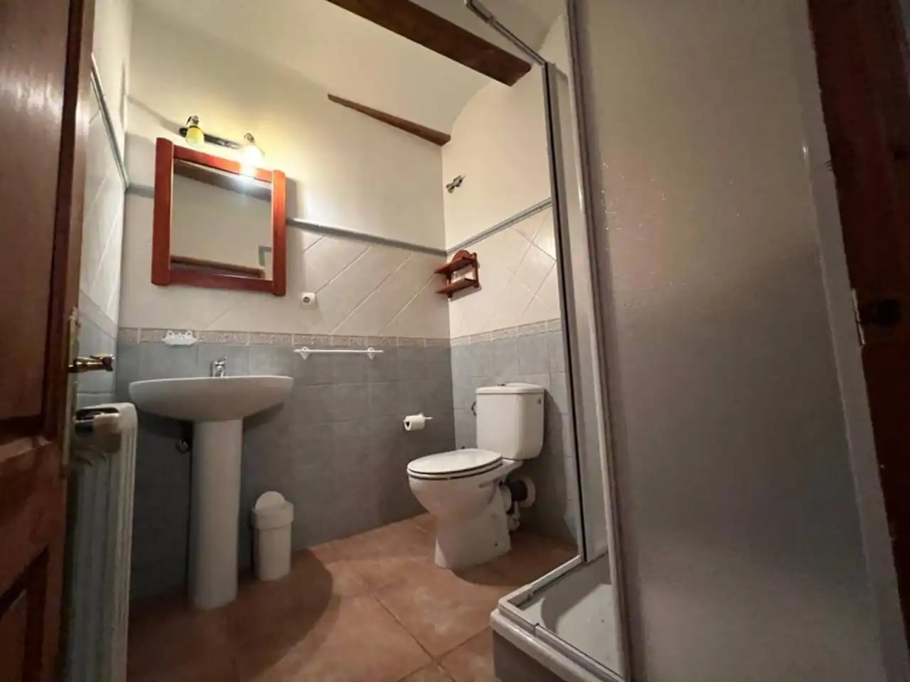 Bathroom of Houses for sale in Penàguila  with Air Conditioner, Heating and Terrace