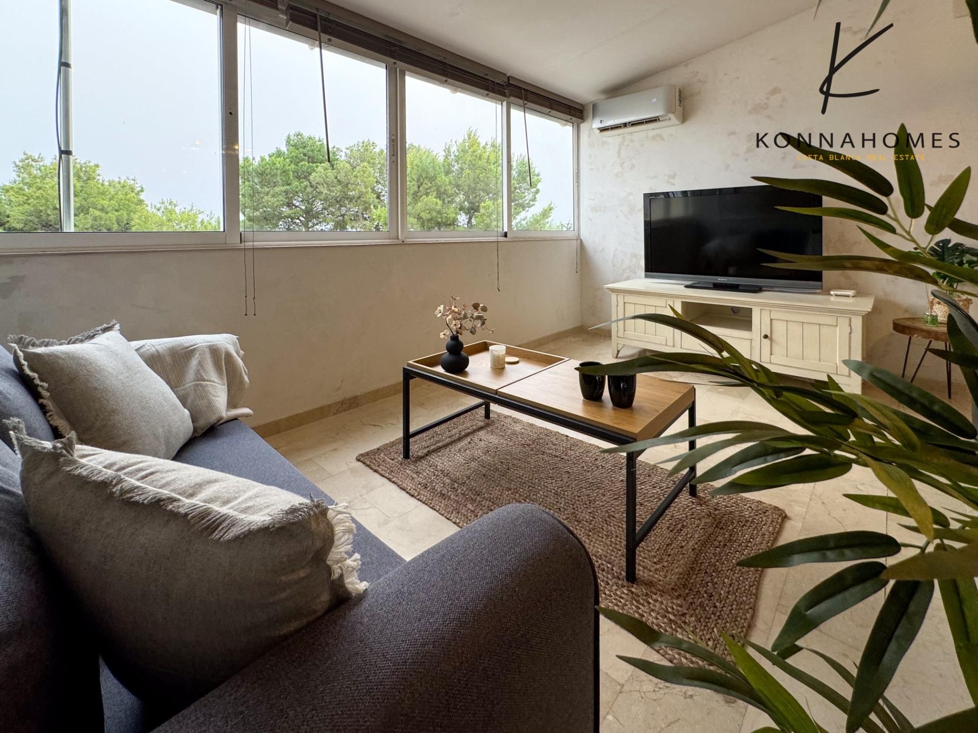 Living room of Apartment for sale in Finestrat  with Air Conditioner, Heating and Terrace
