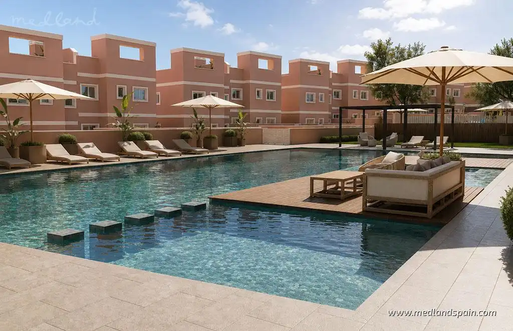 Piscina de Apartamento en venta en Pilar de la Horadada con Terraza y Piscina comunitaria