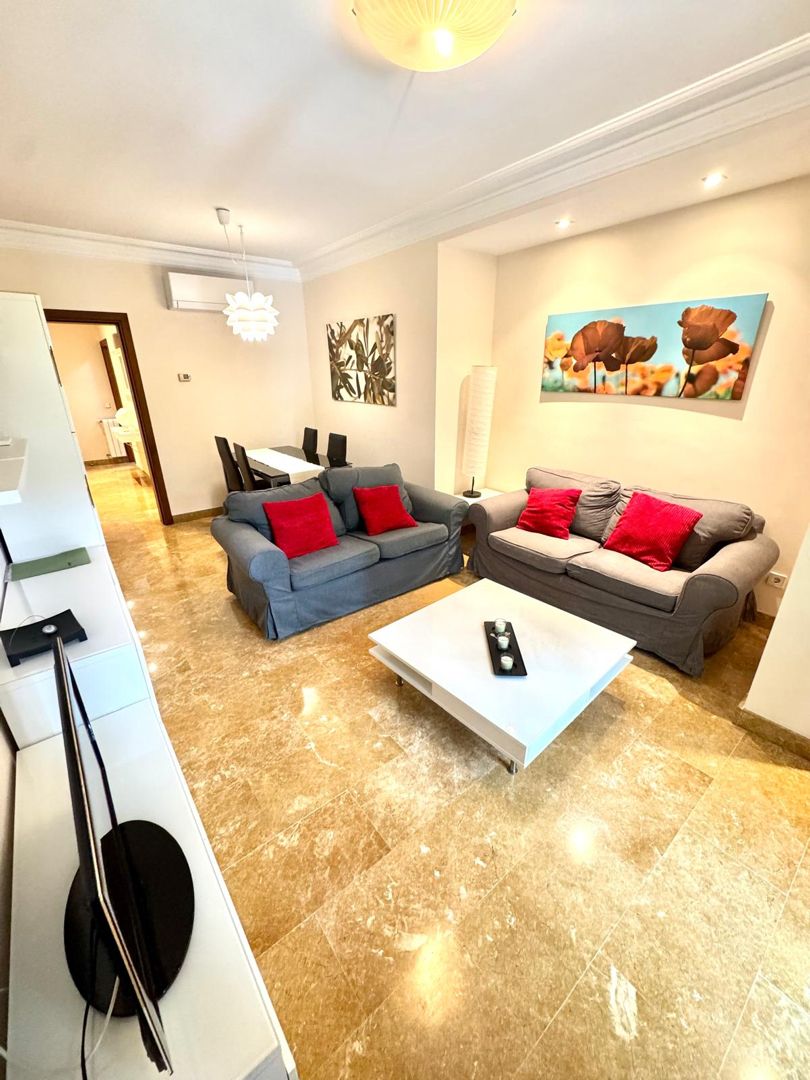 Living room of Flat to rent in Manacor  with Air Conditioner, Heating and Furnished