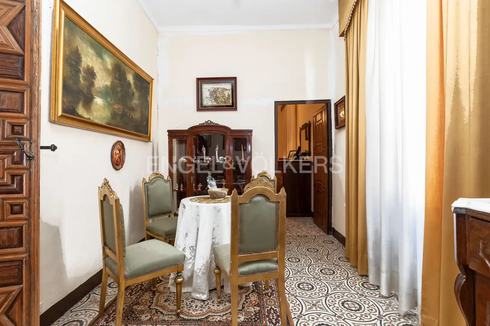 Dining room of Houses for sale in Écija  with Air Conditioner, Heating and Private garden