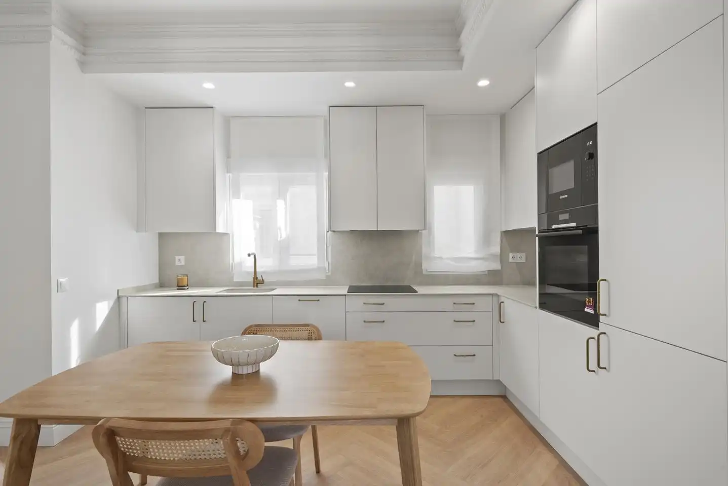 Kitchen of Flat for sale in Madrid  with Air Conditioner, Heating and Furnished