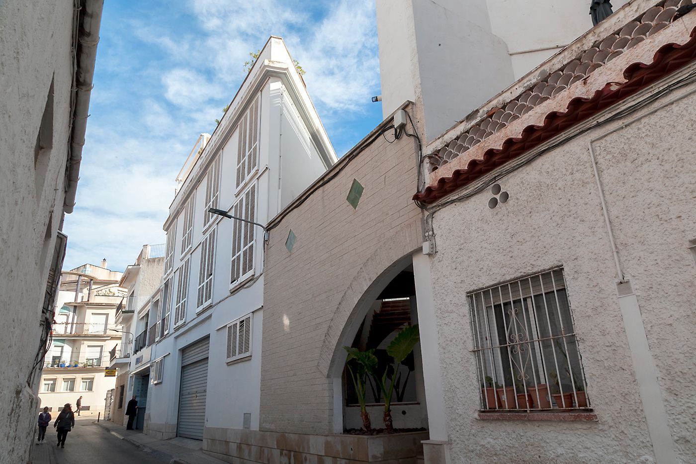 Vista exterior de Pis en venda en Sitges amb Aire condicionat, Calefacció i Moblat