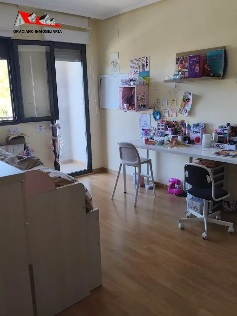 Bedroom of Detached homes for sale in Albacete  with Air Conditioner, Heating and Private garden