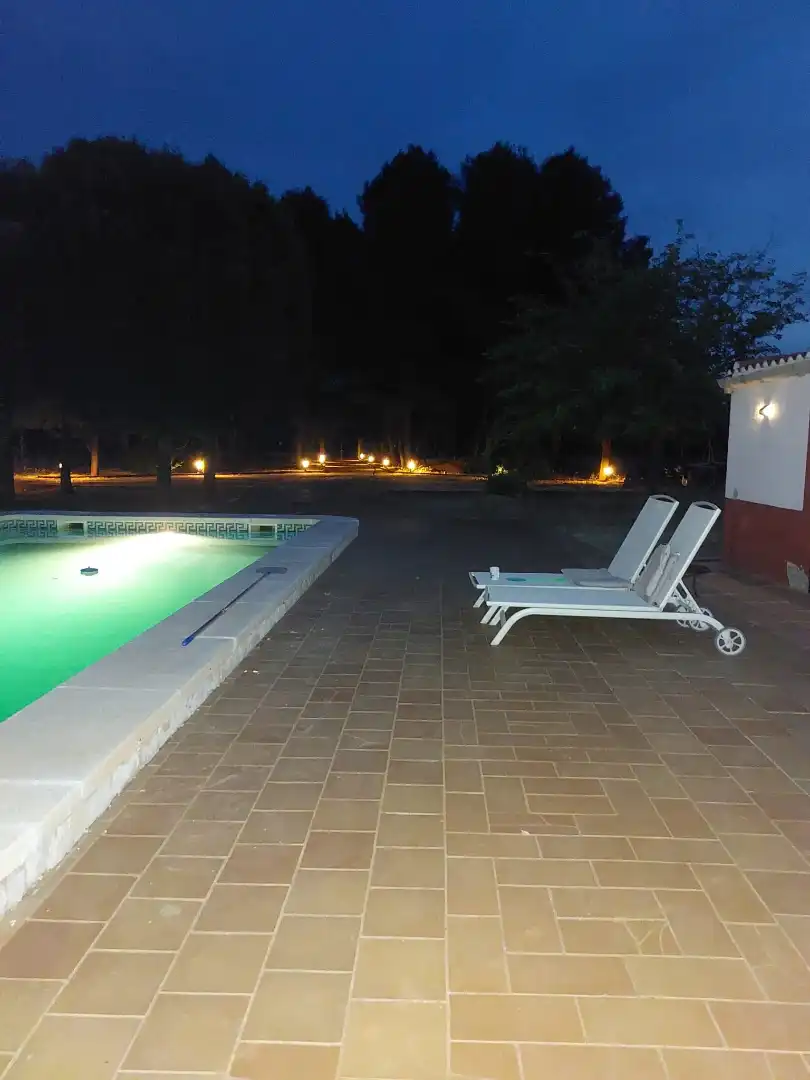 Swimming pool of Country homes for rent in Argamasilla de Calatrava, Ciudad Real