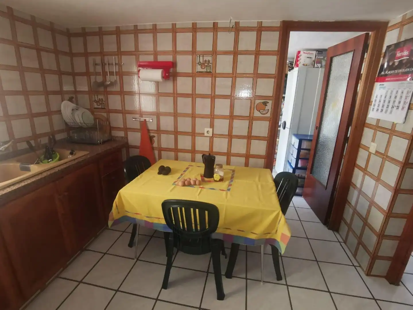 Kitchen of Houses for sale in Oliva  with Air Conditioner, Heating and Private garden