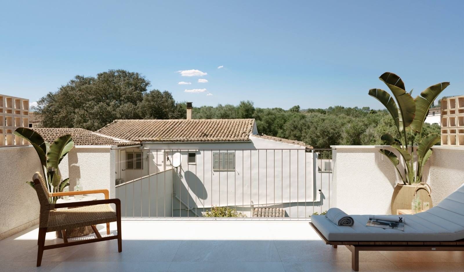 Terrace of Single-family semi-detached for sale in Ariany  with Heating, Terrace and Swimming Pool