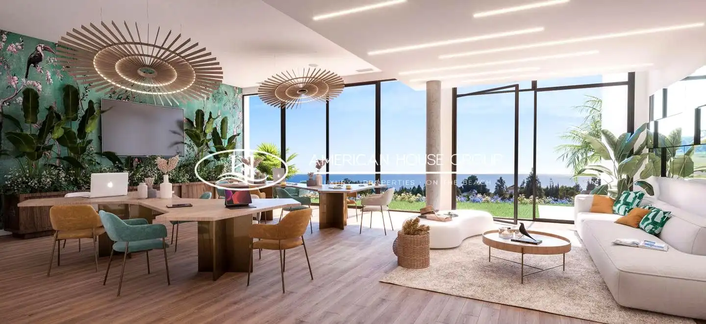 Living room of Houses for sale in Mijas  with Air Conditioner, Private garden and Terrace