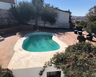 Swimming pool of House or chalet to rent in Mijas  with Air Conditioner, Heating and Private garden