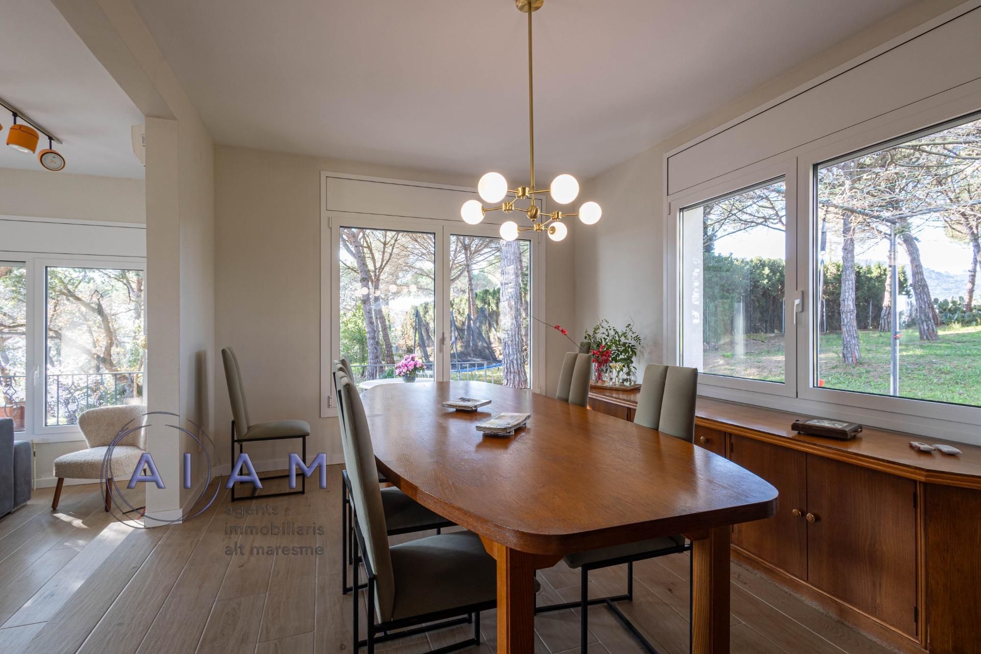 Comedor de Casa o chalet en venta en Palafolls con Aire acondicionado, Jardín privado y Trastero