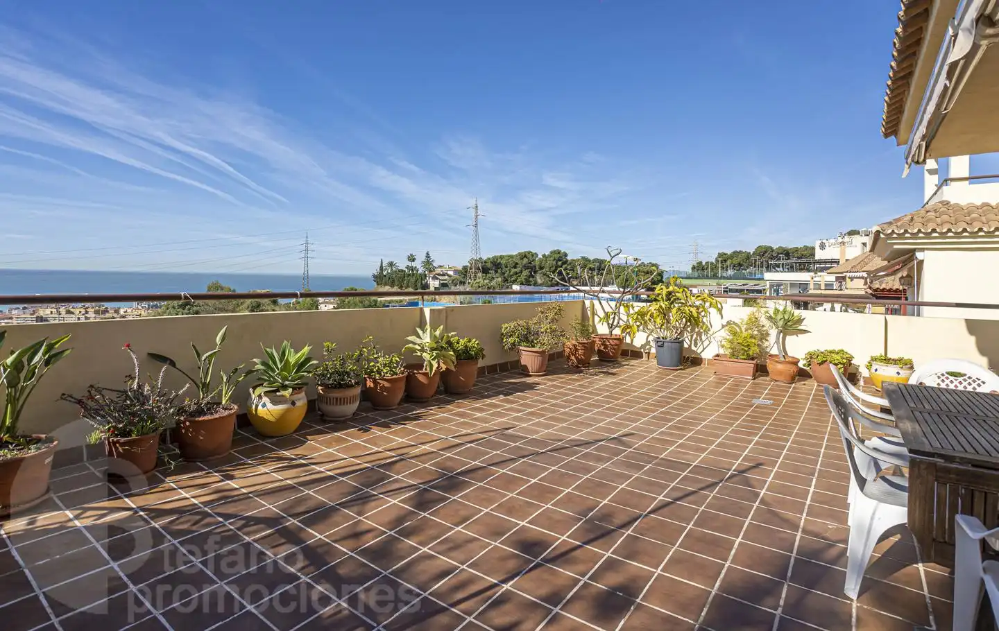 Terrace of Detached homes for sale in Málaga Capital  with Air Conditioner, Private garden and Terrace