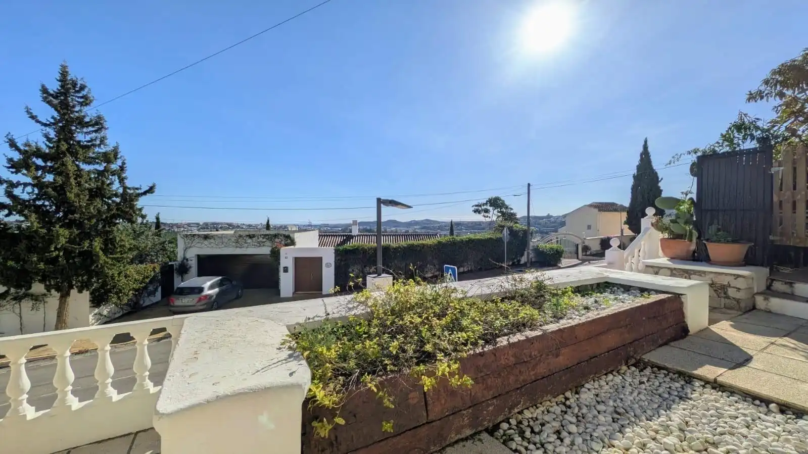 Vista exterior de Casa adosada en venta en Mijas con Aire acondicionado, Terraza y Balcón