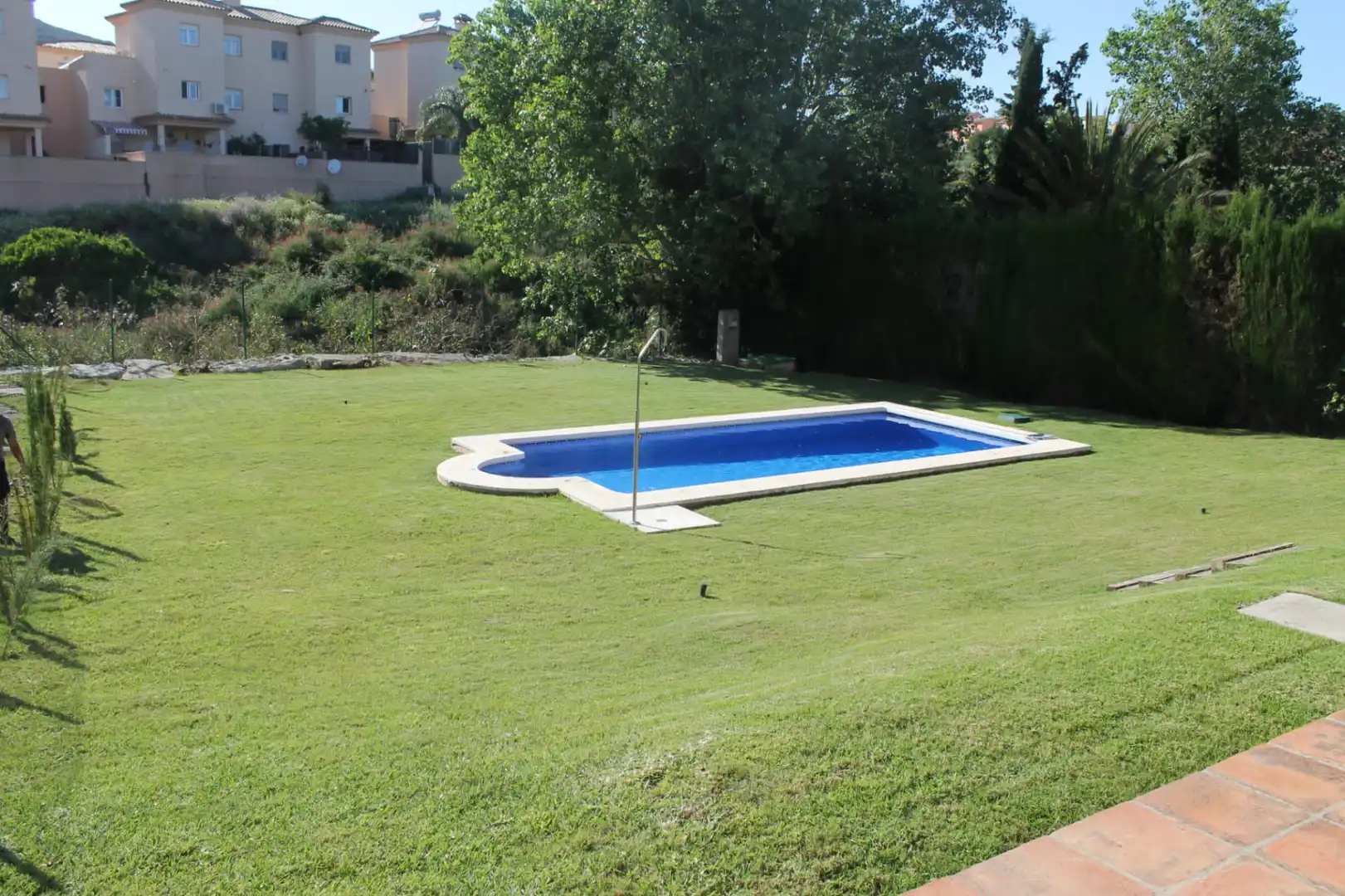Swimming pool of Houses for sale in La Línea de la Concepción  with Private garden, Terrace and Swimming Pool