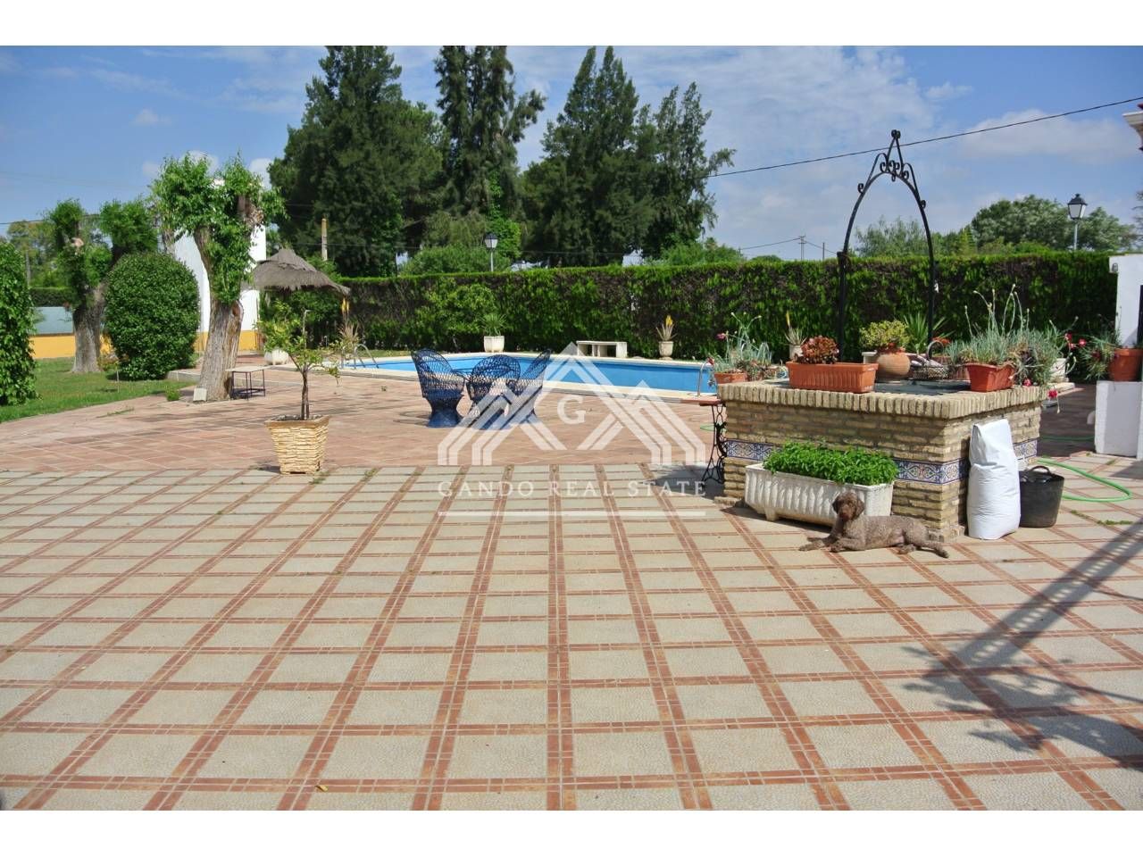 Garden of House or chalet for sale in Alcalá de Guadaira  with Air Conditioner, Private garden and Terrace
